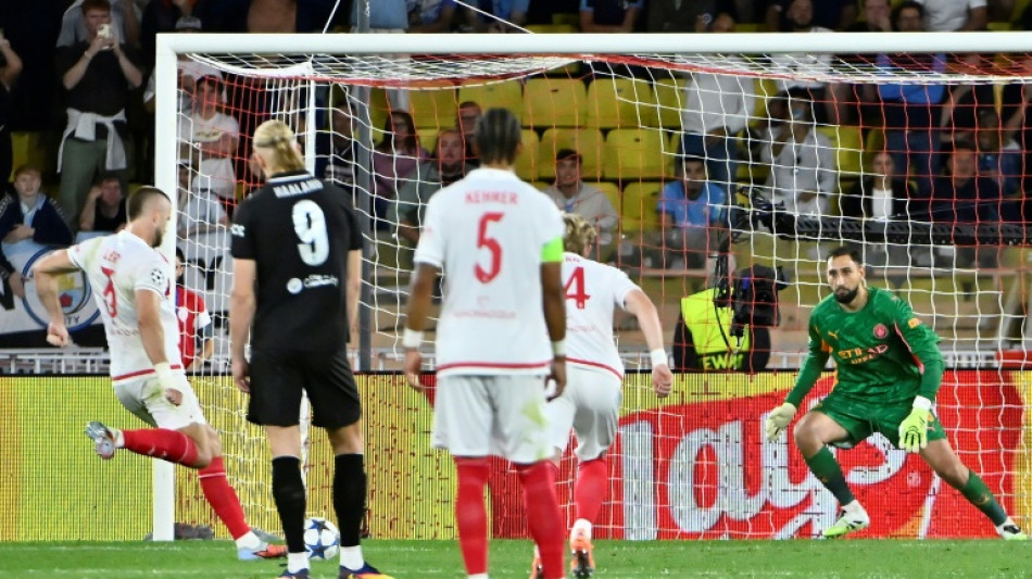 Ligue des Champions: Monaco prend un point au courage contre Manchester City