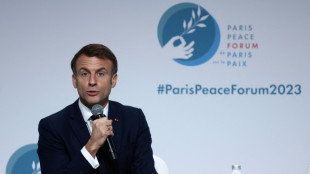 Glaciers, climat et pauvret&eacute;: Macron poursuit son Forum pour la paix