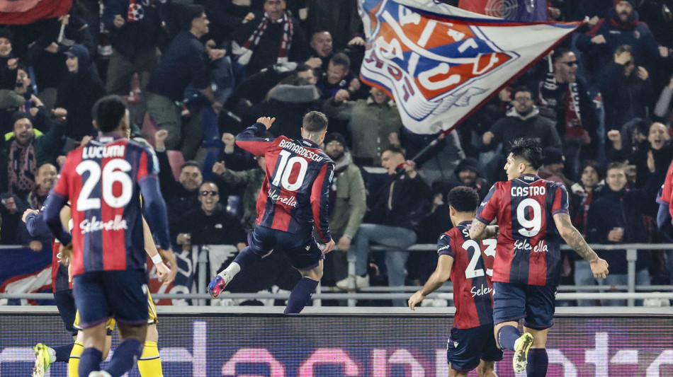 Il Bologna torna a vincere al Dall'Ara, terzo ko per l'Udinese
