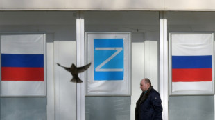Kirchenmauer in W&uuml;rzburg mit russischen "Z"-Symbolen beschmiert