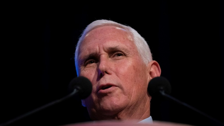 L'ancien vice-pr&eacute;sident Mike Pence a d&eacute;pos&eacute; sa candidature &agrave; la Maison Blanche