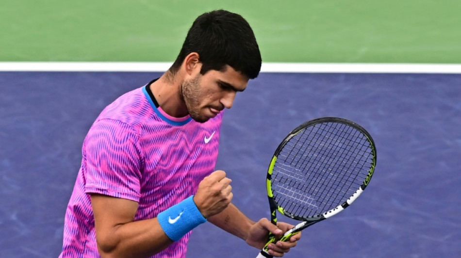 Alcaraz inflige &agrave; Sinner sa premi&egrave;re d&eacute;faite en 2024 et retrouve la finale d'Indian Wells