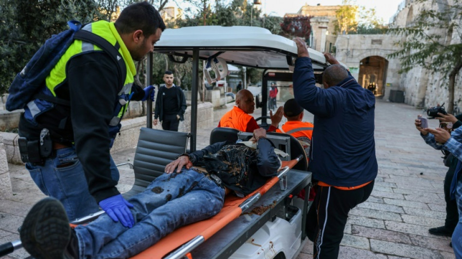 Zusammenst&ouml;&szlig;e auf dem Gel&auml;nde der Al-Aksa-Moschee in Jerusalem