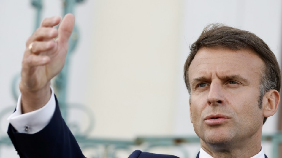 Macron: Ukraine soll St&uuml;tzpunkte in Russland "neutralisieren" k&ouml;nnen 
