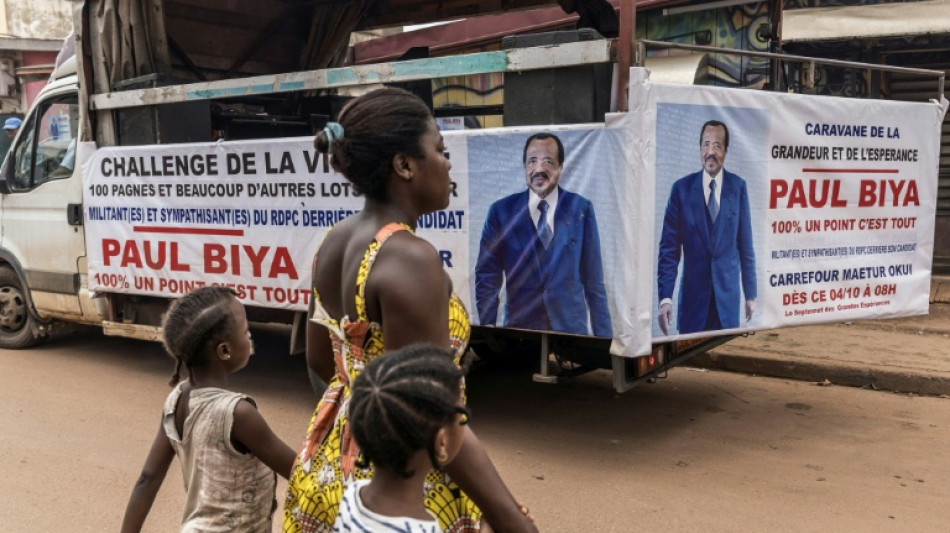 Le Cameroun aux urnes pour la pr&eacute;sidentielle, Biya grand favori pour un 8e mandat