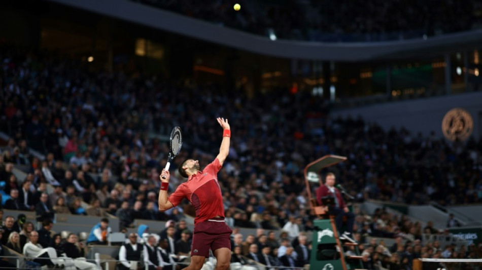 Roland-Garros: d&eacute;buts laborieux pour Djokovic