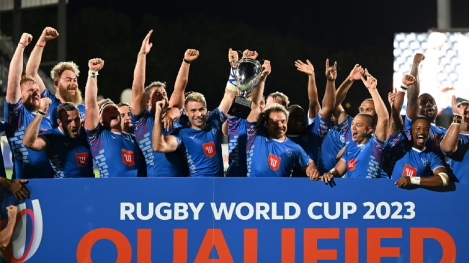 Rugby: La Namibie qualifi&eacute;e pour le Mondial-2023