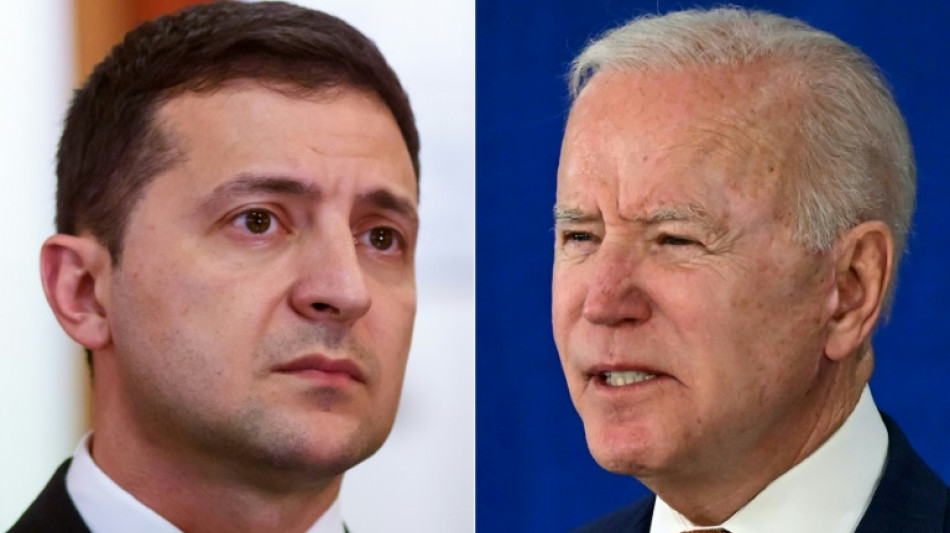 Selenskyj l&auml;dt Biden f&uuml;r "kommende Tage" nach Kiew ein
