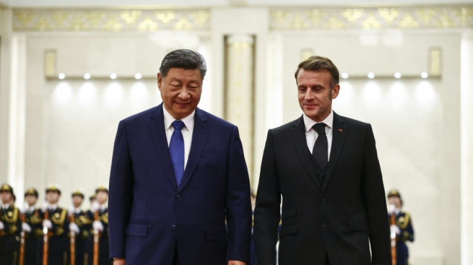Pandas and ping-pong: Macron to end China visit on lighter note