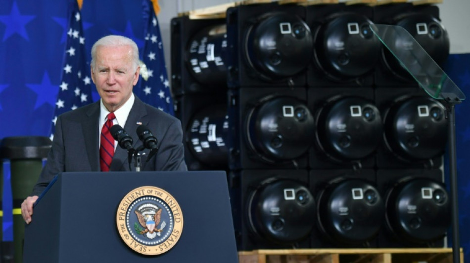 Biden k&uuml;ndigt weitere Waffenlieferungen f&uuml;r Ukraine an