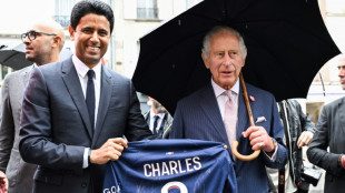 &Agrave; Saint-Denis, Charles III rencontre le patron du PSG