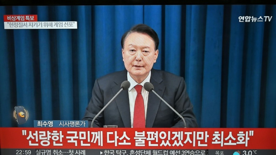 S&uuml;dkoreas Pr&auml;sident ruft in Haushaltsstreit mit der Opposition das Kriegsrecht aus