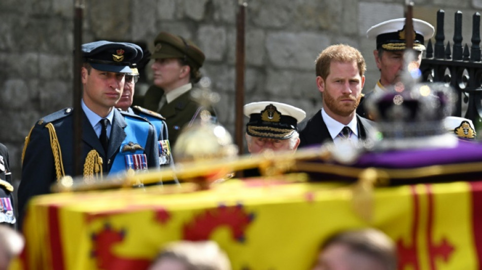 'Fab four': still estranged but side by side for the queen