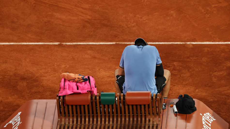 Roland Garros:lacrime Berrettini,dolore abbastanza forte, speriamo vederci a Wimbledon