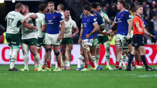 Rugby: la France encore battue par l'Afrique Sud, deux ans après le cauchemar du quart de finale