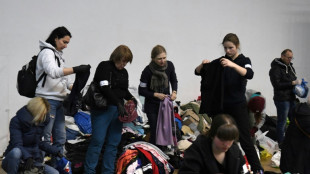 El Palacio de las artes de Le&oacute;polis es el cuartel general de la ayuda humanitaria ucraniana