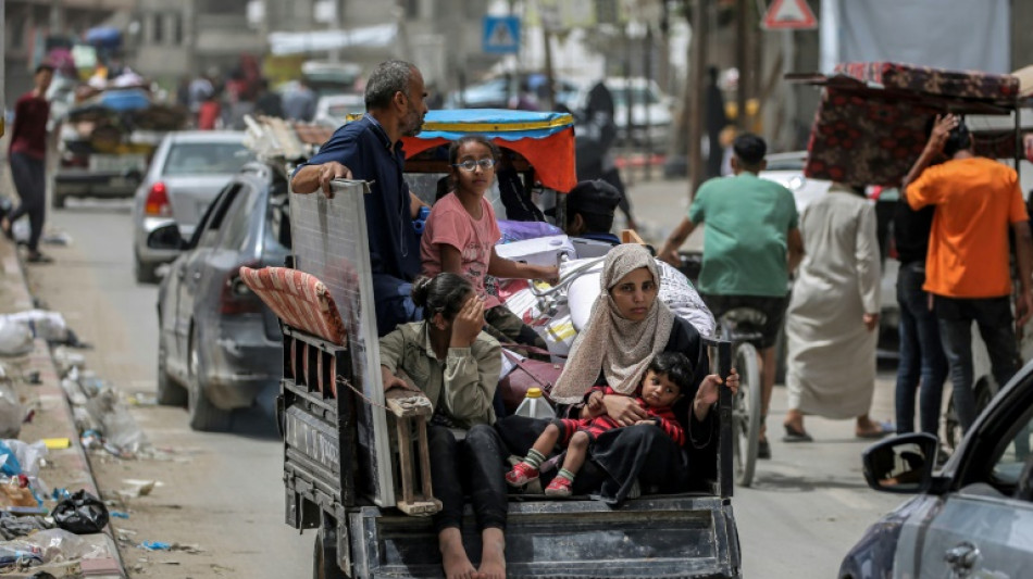 Israels Milit&auml;r r&uuml;ckt in Rafah weiter vor - Hunderttausende verlassen die Stadt