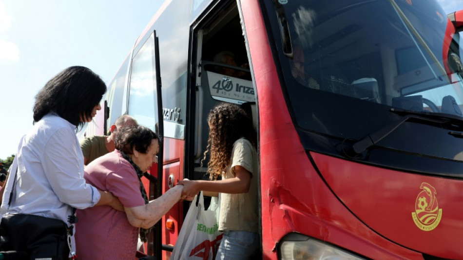 Dans le sud d'Isra&euml;l, les habitants de Sd&eacute;rot &eacute;vacu&eacute;s