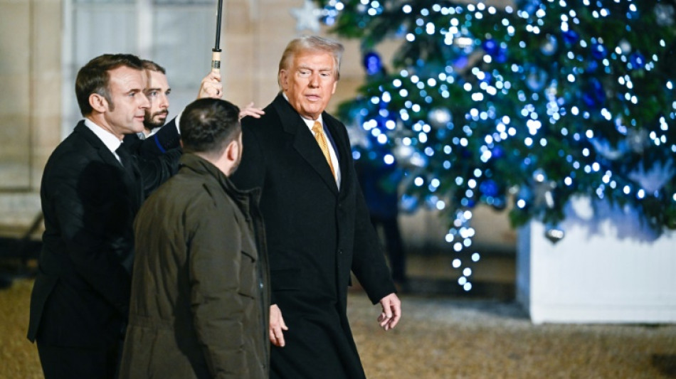 Zelensky insiste pour une "paix juste" lors de sa rencontre avec Trump &agrave; Paris