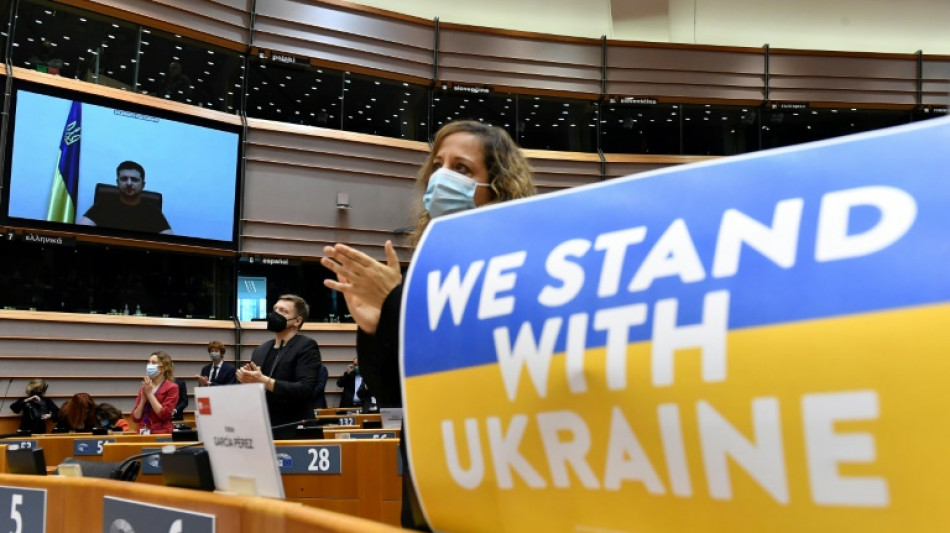 Von der Leyen sagt Ukraine 500 Millionen Euro an humanit&auml;rer Hilfe zu