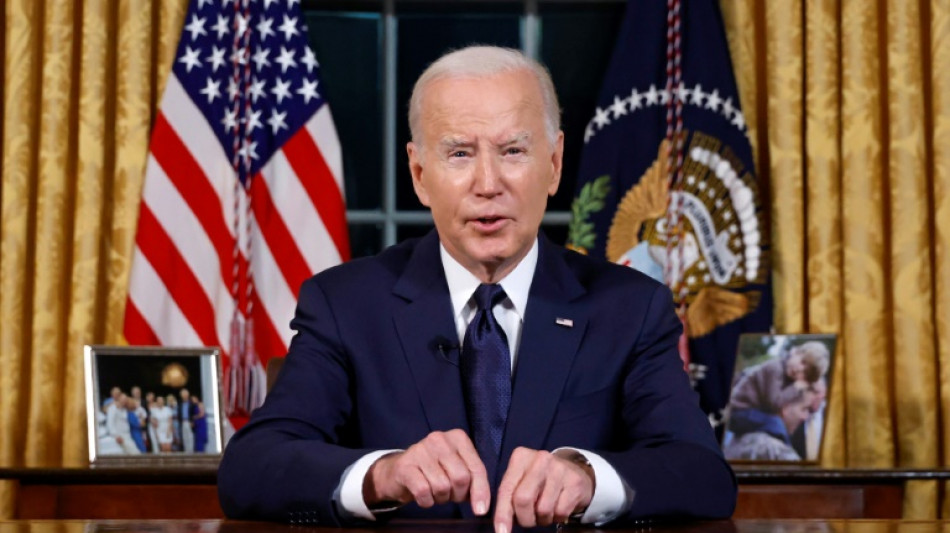 Biden pede ao Congresso US$ 105 bilh&otilde;es para Ucr&acirc;nia, Israel e crise na fronteira com M&eacute;xico