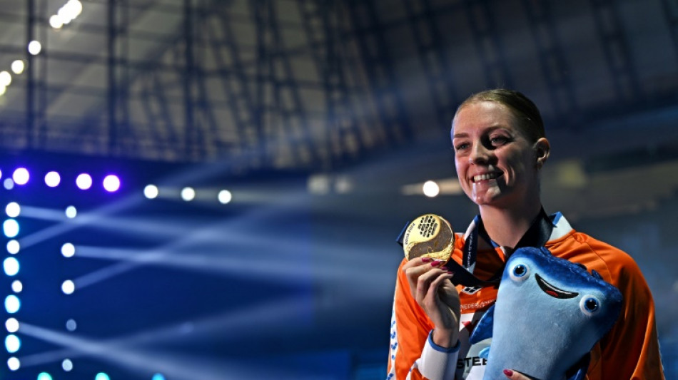 Mondiaux de natation: Marrit Steenbergen reine du 100 m, nuit &eacute;toil&eacute;e pour les Pays-Bas