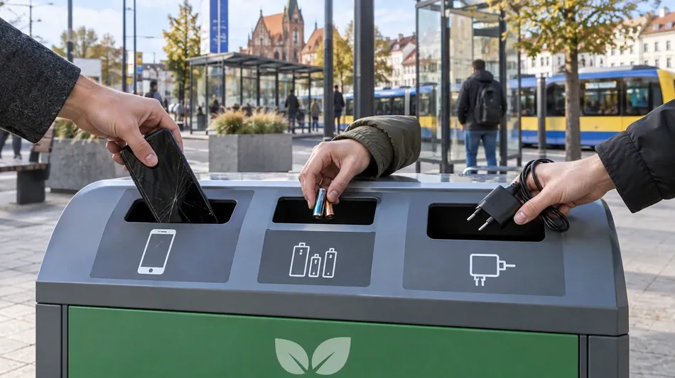 Bydgoszcz rozbuduje sieć zbi&oacute;rki elektroodpad&oacute;w. Powstanie 60 Elektropak&oacute;w
