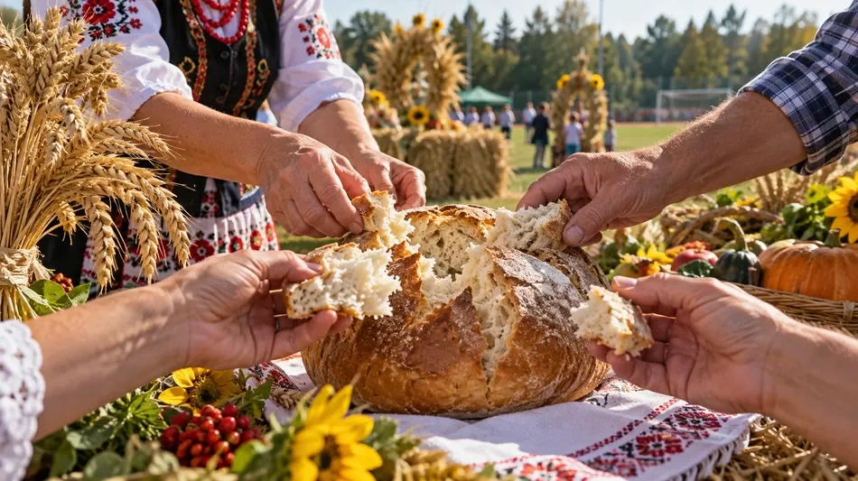 Gmina Pabianice podziękowała za plony podczas dożynek w Bychlewie