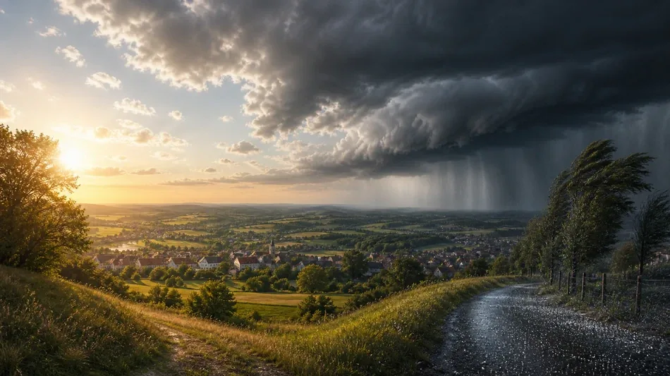 Letzter Sommertag bringt Hitze, Sturmb&ouml;en und n&auml;chtliche Gewitter