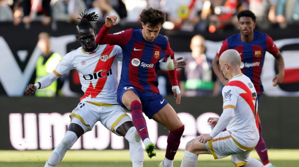 Espagne: le Bar&ccedil;a fr&ocirc;le le naufrage face au Rayo Vallecano, Griezmann se rapproche du record