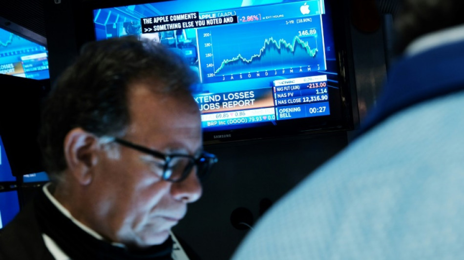 Wall Street termine sans direction, craintes d'une r&eacute;cession