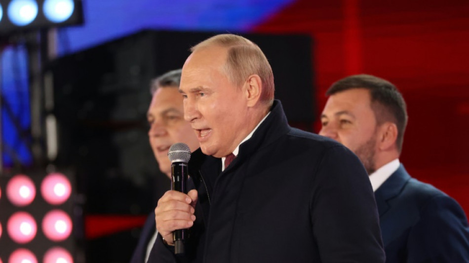 La Russie isol&eacute;e et sous pression apr&egrave;s l'annexion de nouveaux territoires en Ukraine