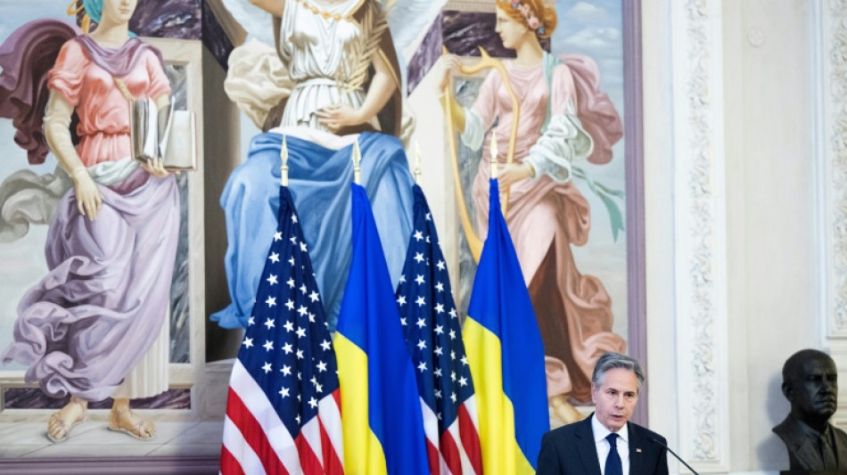 US-Au&szlig;enminister Blinken in Kiew: Russland muss f&uuml;r Zerst&ouml;rungen in Ukraine zahlen