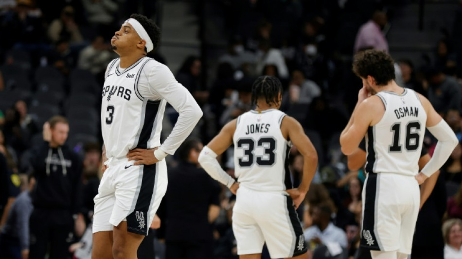 NBA: les Spurs de Wembanyama g&acirc;chent face aux Grizzlies et s'enfoncent