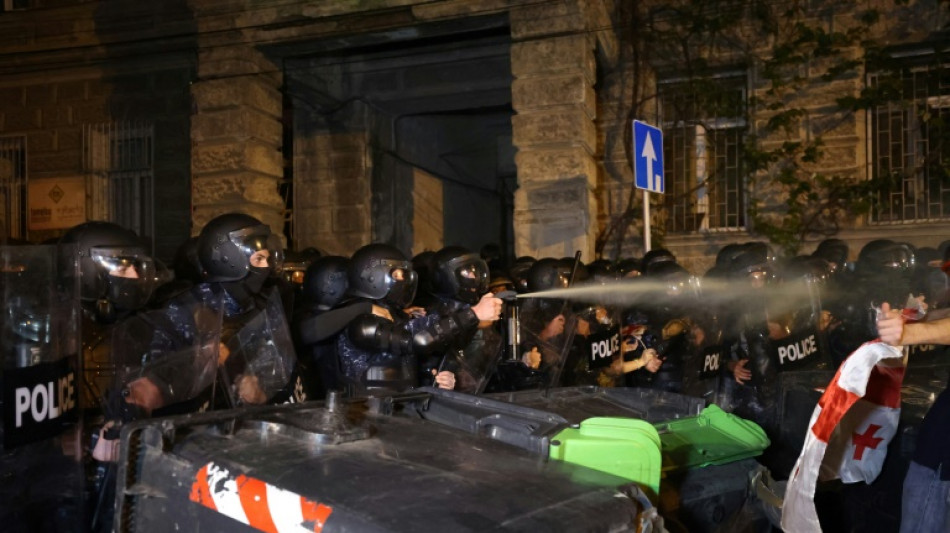 Polizei in Georgien setzt Tr&auml;nengas gegen pro-europ&auml;ische Demonstranten ein