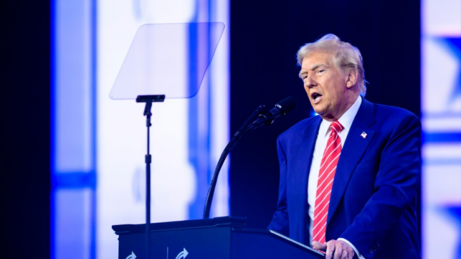 Vor Strafma&szlig;-Verk&uuml;ndung in Schweigegeldaff&auml;re: Trump kritisiert "illegitimen politischen Angriff"