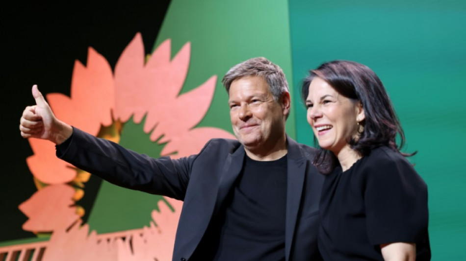 Gr&uuml;ne starten mit Habeck und Baerbock in L&uuml;beck in hei&szlig;e Wahlkampfphase