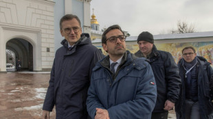 Frankreichs Au&szlig;enminister betont bei Besuch in Kiew Unterst&uuml;tzung f&uuml;r Ukraine