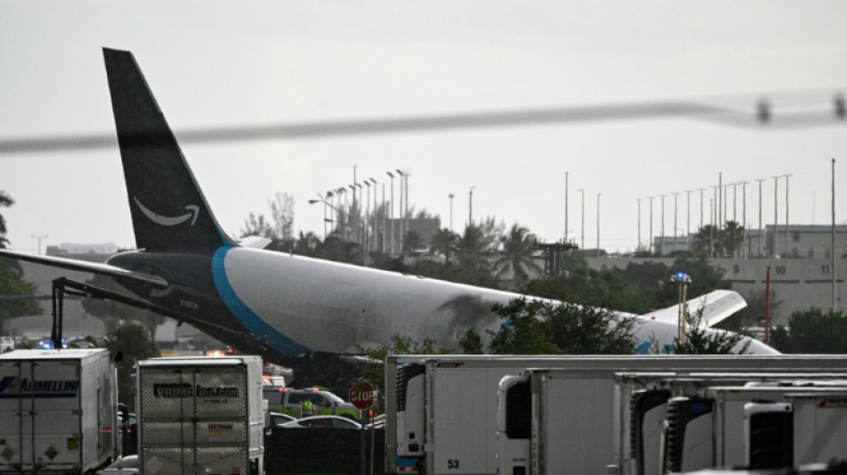 Five dead, five injured after Amazon cargo plane overshoots Miami runway