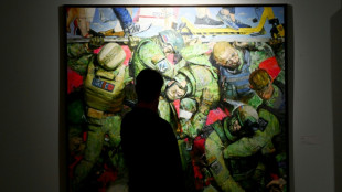 'Animalistic horror': Russia puts war art on display 