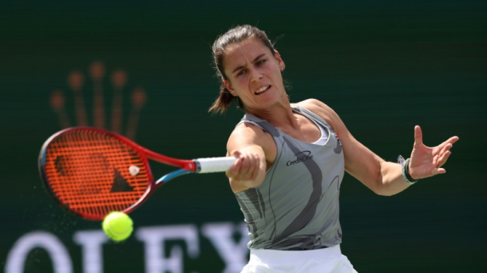 Tennis: la N.2 mondiale Sabalenka sortie par Navarro en huiti&egrave;mes &agrave; Indian Wells