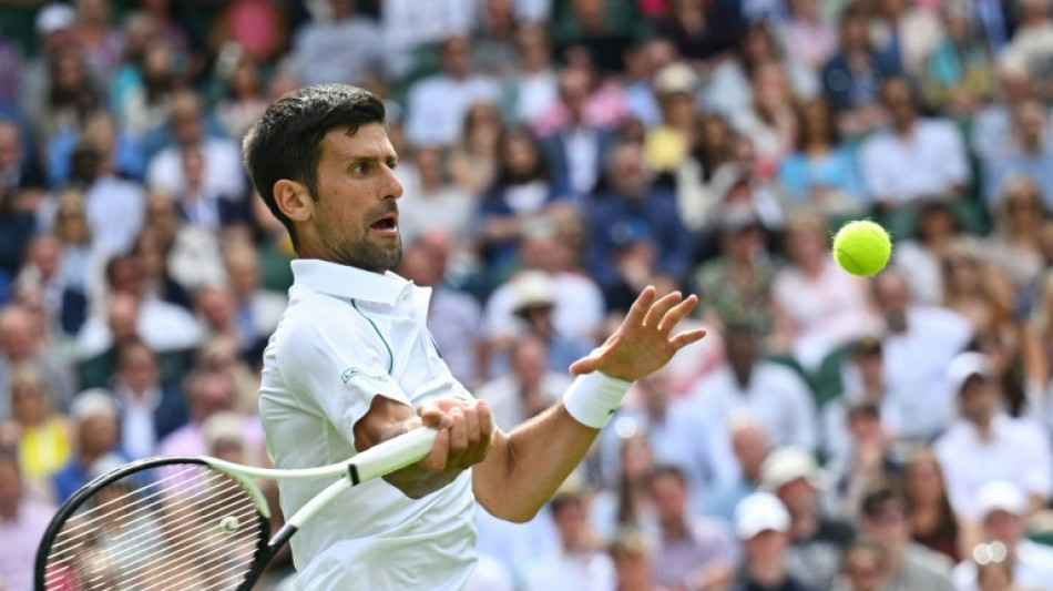 Wimbledon: Djokovic d&eacute;roule pour passer au 3e tour