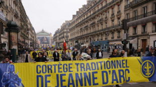 Environ 500 personnes comm&eacute;morent Jeanne d'Arc &agrave; l'appel de l'Action fran&ccedil;aise