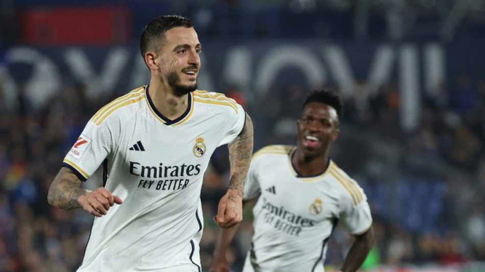 Espagne: le Real Madrid s'impose &agrave; Getafe et s'installe seul en t&ecirc;te