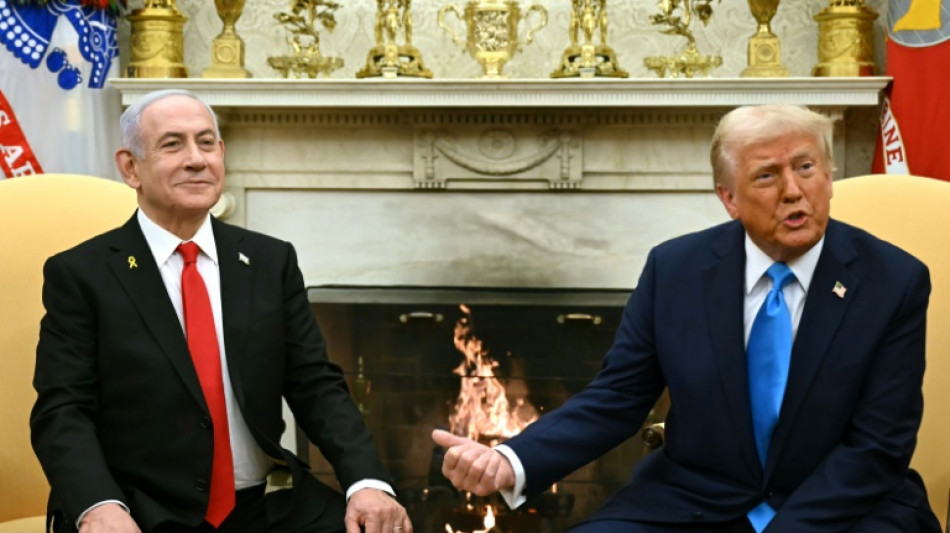 US-Pr&auml;sident Trump empf&auml;ngt Israels Regierungschef Netanjahu im Wei&szlig;en Haus