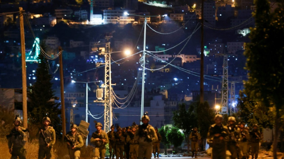 Trois combattants palestiniens tu&eacute;s par les forces isra&eacute;liennes en Cisjordanie