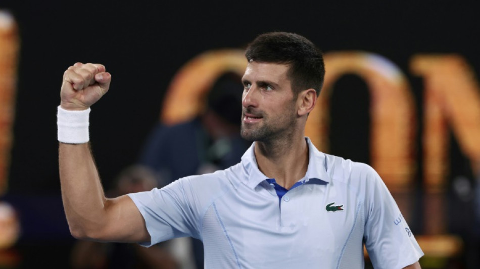Open d'Australie: Mannarino surclass&eacute; par Djokovic en huiti&egrave;mes de finale