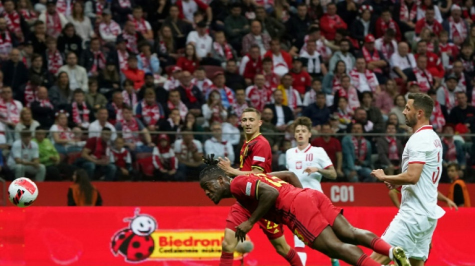 Ligue des nations: la Belgique s'impose 1-0 en Pologne gr&acirc;ce &agrave; Batshuayi