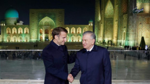 Macron dans la mythique Samarcande pour renforcer les liens avec l'Ouzb&eacute;kistan