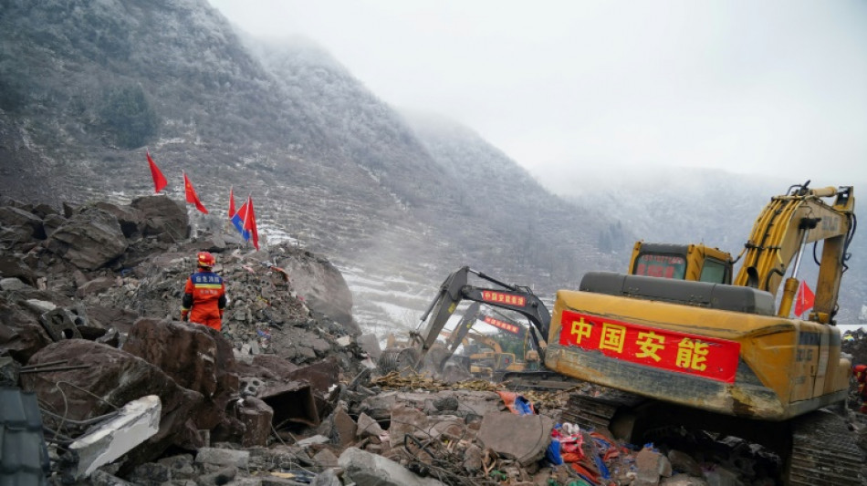 Glissement de terrain en Chine: le bilan grimpe &agrave; 34 morts